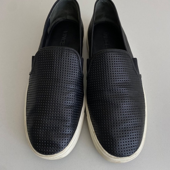 Vince Blair 5 Perforated Leather Slip On Sneaker size‎ 8 - Picture 1 of 15